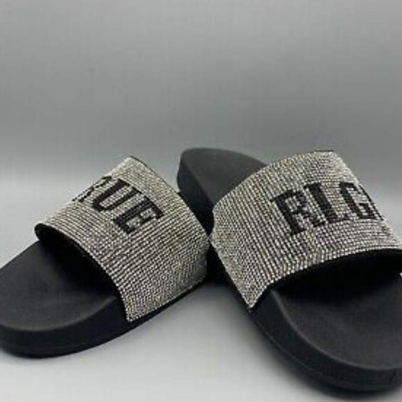 NWT Women's True Religion Meyer Slides - Picture 2 of 6